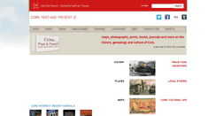 Desktop Screenshot of corkpastandpresent.ie